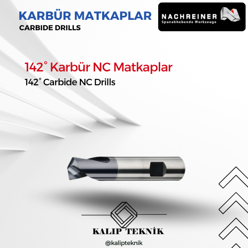 142° Karbür NC Matkaplar
